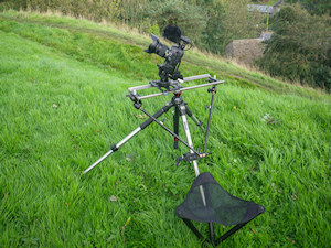 Walkstool camera rigg