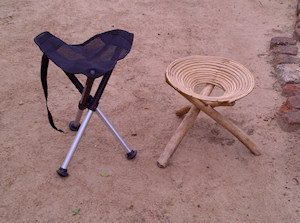 Walkstool in Uganda