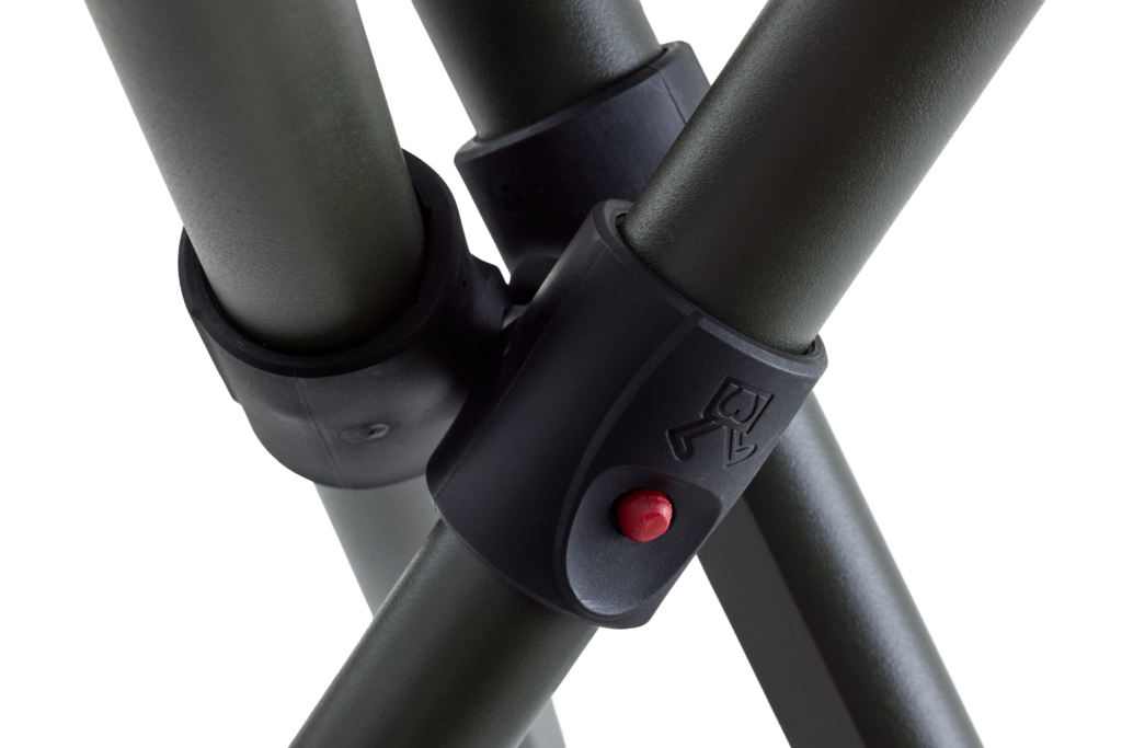 Walkstool Comfort - plastic joints closeup